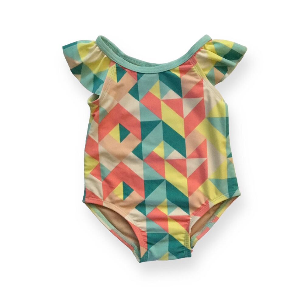 Tea Collection Geo Print Swimsuit